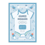BSA3T1003 - Doğum Günü / Baby Shower Kişiye Özel Afiş Poster