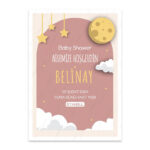 BSA3T1012 - Doğum Günü / Baby Shower Kişiye Özel Afiş Poster