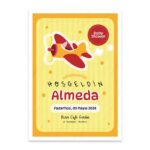 BSA3T1017 - Doğum Günü / Baby Shower Kişiye Özel Afiş Poster