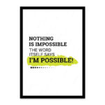 PA4T1017 - İngilizce Yazılı Poster