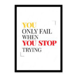 PA4T1025 - İngilizce Yazılı Poster