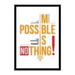 PA4T1039 - İngilizce Yazılı Poster