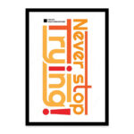 PA4T1042 - İngilizce Yazılı Poster