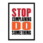 PA4T1050 - İngilizce Yazılı Poster