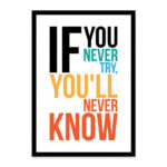 PA4T1057 - İngilizce Yazılı Poster