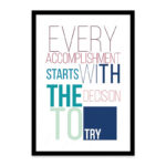 PA4T1058 - İngilizce Yazılı Poster