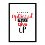 PA4T1075 - İngilizce Yazılı Poster