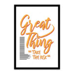 PA4T1088 - İngilizce Yazılı Poster