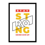 PA4T1096 - İngilizce Yazılı Poster