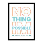 PA4T1106 - İngilizce Yazılı Poster