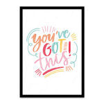 PA4T1116 - İngilizce Yazılı Poster