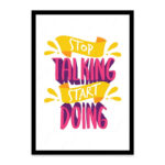 PA4T1130 - İngilizce Yazılı Poster