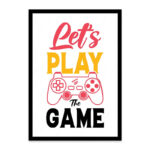 PA4T1154 - İngilizce Yazılı Oyuncu / Gamer Poster