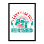 PA4T1158 - İngilizce Yazılı Oyuncu / Gamer Poster