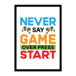 PA4T1161 - İngilizce Yazılı Oyuncu / Gamer Poster