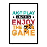 PA4T1162 - İngilizce Yazılı Oyuncu / Gamer Poster