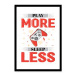 PA4T1164 - İngilizce Yazılı Oyuncu / Gamer Poster