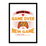 PA4T1166 - İngilizce Yazılı Oyuncu / Gamer Poster