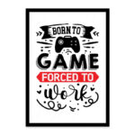 PA4T1176 - İngilizce Yazılı Oyuncu / Gamer Poster