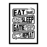 PA4T1177 - İngilizce Yazılı Oyuncu / Gamer Poster