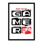 PA4T1181 - İngilizce Yazılı Oyuncu / Gamer Poster