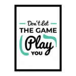 PA4T1183 - İngilizce Yazılı Oyuncu / Gamer Poster