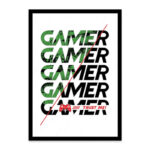 PA4T1184 - İngilizce Yazılı Oyuncu / Gamer Poster