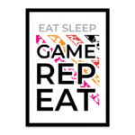 PA4T1194 - İngilizce Yazılı Oyuncu / Gamer Poster