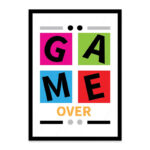 PA4T1195 - İngilizce Yazılı Oyuncu / Gamer Poster