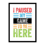 PA4T1197 - İngilizce Yazılı Oyuncu / Gamer Poster