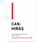 PA4T1201 - Canhıraş Türkçe Yazılı Poster