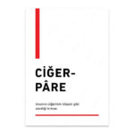 PA4T1209 - Ciğerpare Türkçe Yazılı Poster