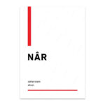 PA4T1216 - Nar Türkçe Yazılı Poster