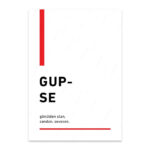 PA4T1245 - Gupse Türkçe Yazılı Poster