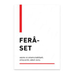 PA4T1253 - Feraset Türkçe Yazılı Poster