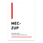 PA4T1257 - Meczup Türkçe Yazılı Poster