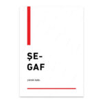 PA4T1266 - Şegaf Türkçe Yazılı Poster