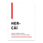PA4T1270 - Hercai Türkçe Yazılı Poster