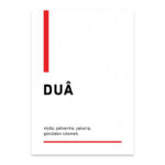 PA4T1288 - Dua Türkçe Yazılı Poster