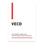 PA4T1293 - Vecd Türkçe Yazılı Poster