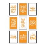 PA6S1023 - İngilizce Yazılı Dokuzlu Set Poster