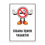 UL1188 - Sigara İçmek Yasaktır İkaz ve Uyarı Levhası