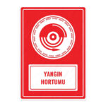 UL1619 - Yangın Hortumu İkaz ve Uyarı Levhası