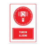 UL1628 - Yangın Alarmı İkaz ve Uyarı Levhası