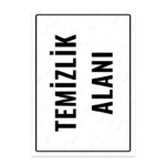 UL1752 - Temizlik Alanı İkaz ve Uyarı Levhası