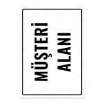 UL1759 - Müşteri Alanı İkaz ve Uyarı Levhası