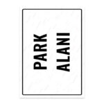 UL1783 - Park Alanı İkaz ve Uyarı Levhası