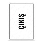 UL1812 - Çıkış İkaz ve Uyarı Levhası