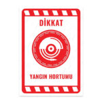 UL2270 - Yangın Hortumu İkaz ve Uyarı Levhası