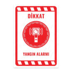 UL2274 - Yangın Alarmı İkaz ve Uyarı Levhası